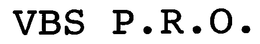 VBS P.R.O. trademark