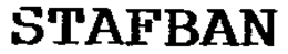 STAFBAN trademark