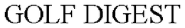 GOLF DIGEST trademark