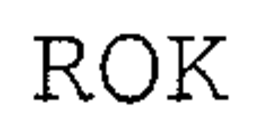 ROK trademark