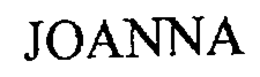 JOANNA trademark