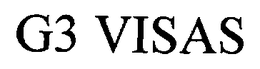 G3 VISAS trademark