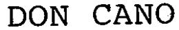 DON CANO trademark