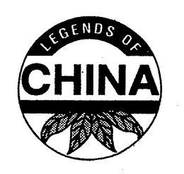 LEGENDS OF CHINA trademark