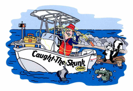 CAUGHT-THE-SKUNK trademark