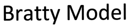BRATTY MODEL trademark