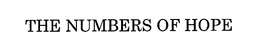 THE NUMBERS OF HOPE trademark