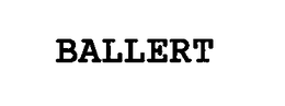BALLERT trademark