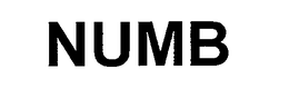 NUMB trademark