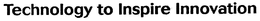 TECHNOLOGY TO INSPIRE INNOVATION trademark