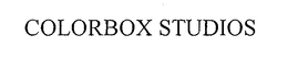 COLORBOX STUDIOS trademark