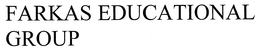 FARKAS EDUCATIONAL GROUP trademark