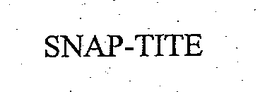 SNAP-TITE trademark