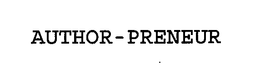AUTHOR-PRENEUR trademark