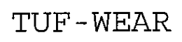 TUF-WEAR trademark