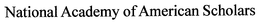 NATIONAL ACADEMY OF AMERICAN SCHOLARS trademark