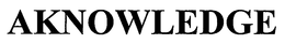 AKNOWLEDGE trademark