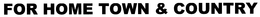 FOR HOME TOWN & COUNTRY trademark