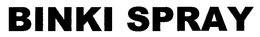 BINKI SPRAY trademark