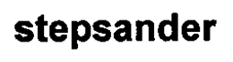 STEPSANDER trademark