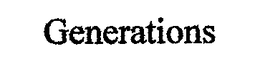 GENERATIONS trademark