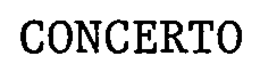 CONCERTO trademark
