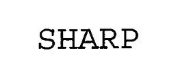 SHARP trademark