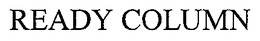 READY COLUMN trademark