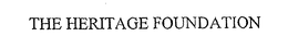 THE HERITAGE FOUNDATION trademark