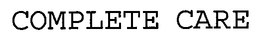 COMPLETE CARE trademark