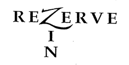 REZERVE ZIN trademark