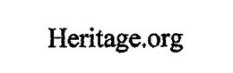 HERITAGE.ORG trademark