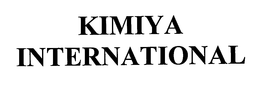 KIMIYA INTERNATIONAL trademark