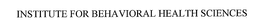 INSTITUTE FOR BEHAVIORAL HEALTH SCIENCES trademark