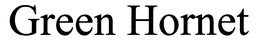 GREEN HORNET trademark