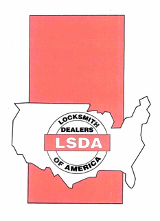 LSDA LOCKSMITH DEALERS OF AMERICA trademark