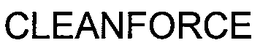 CLEANFORCE trademark
