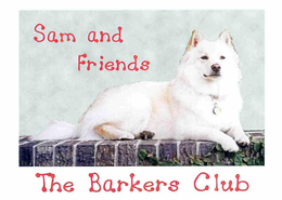 SAM AND FRIENDS THE BARKERS CLUB trademark