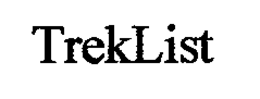 TREKLIST trademark