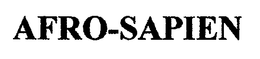 AFRO-SAPIEN trademark