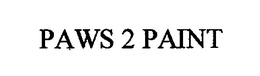 PAWS 2 PAINT trademark
