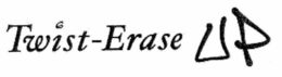 TWIST-ERASE UP trademark