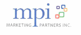 MPI MARKETING PARTNERS INC. trademark