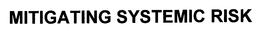 MITIGATING SYSTEMIC RISK trademark
