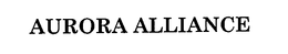 AURORA ALLIANCE trademark