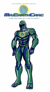 THE GLOBAL ADVENTURES OF MR.EARTHCARE PROTECTOR OF THE PLANET trademark