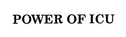 POWER OF ICU trademark