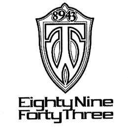 8943 TW EIGHTY NINE FORTY THREE trademark