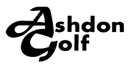 ASHDON GOLF trademark