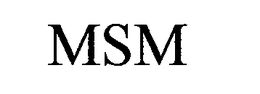 MSM trademark